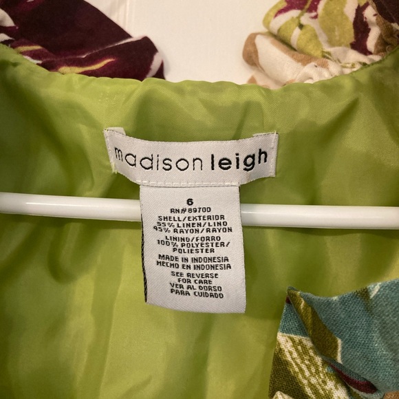 Floral Madison Leigh size 6 dress - Picture 3 of 10